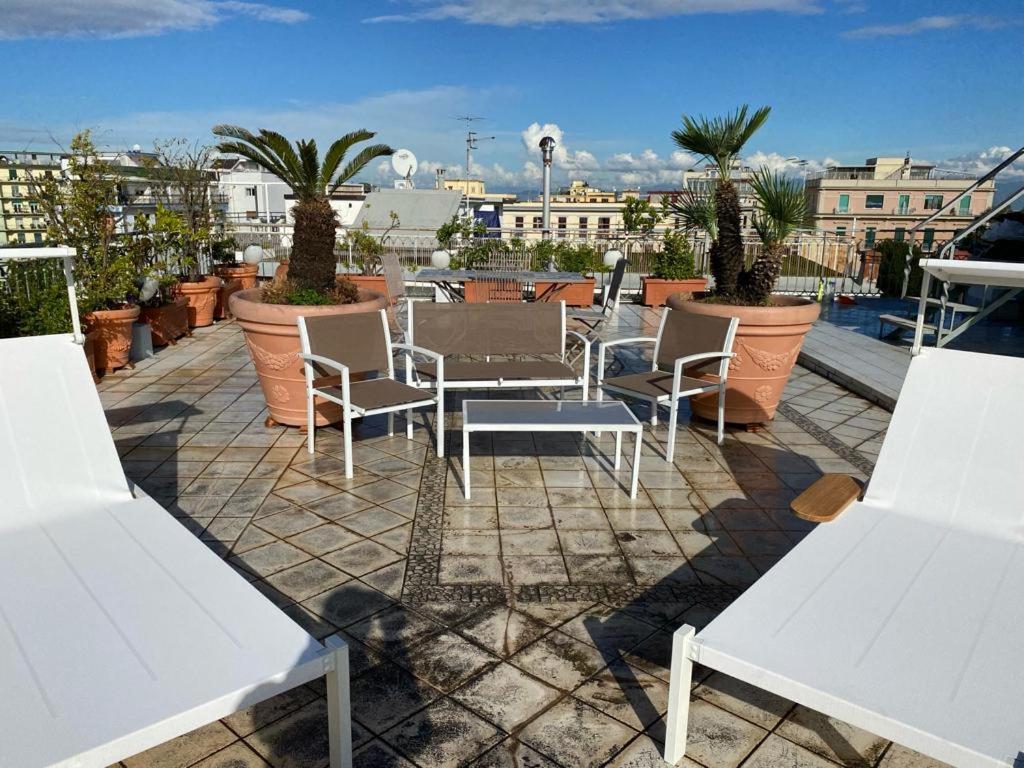 Terrazza Morghen Panoramic Rooftop Nápoles Exterior foto