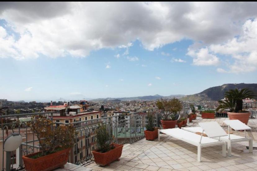 Terrazza Morghen Panoramic Rooftop Nápoles Exterior foto