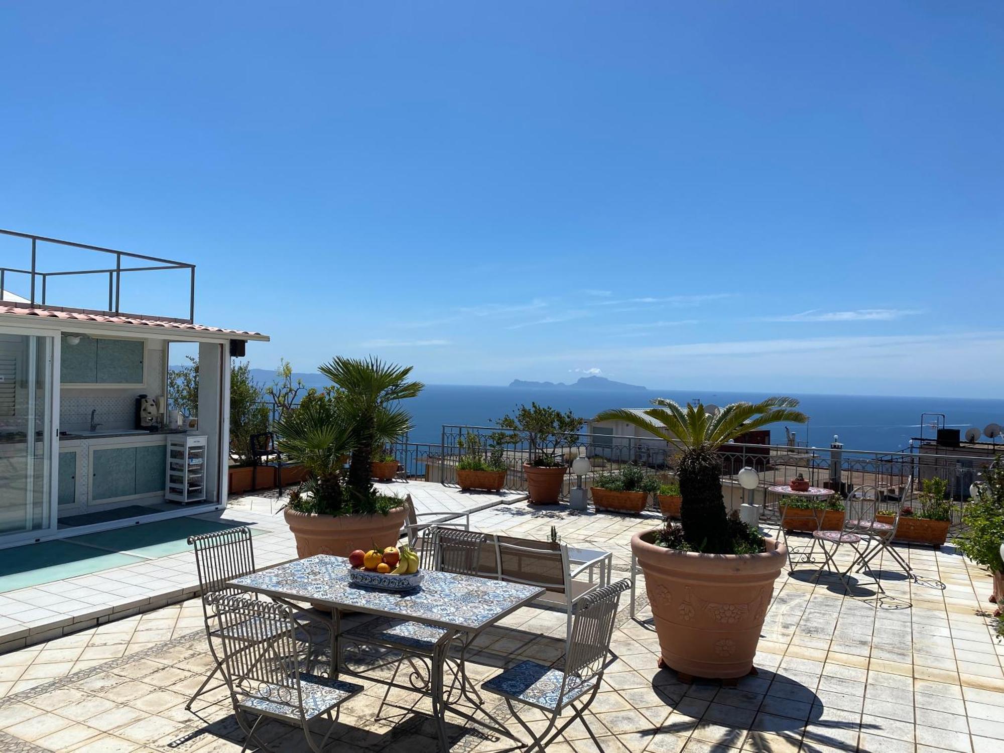 Terrazza Morghen Panoramic Rooftop Nápoles Exterior foto